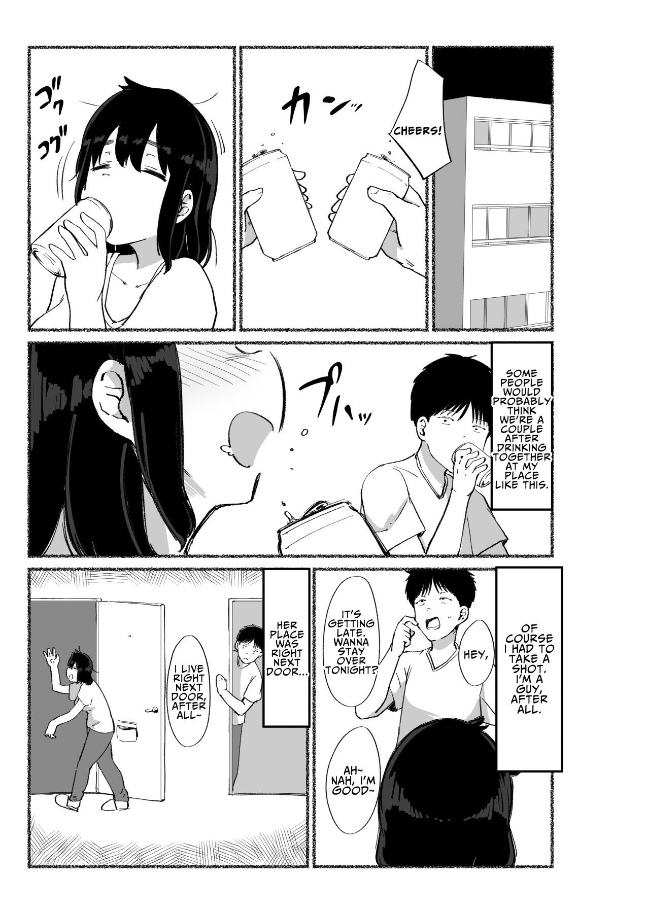 Hentai Manga Comic-I Tried Cumming Inside My Slovenly Female Friend-Read-5